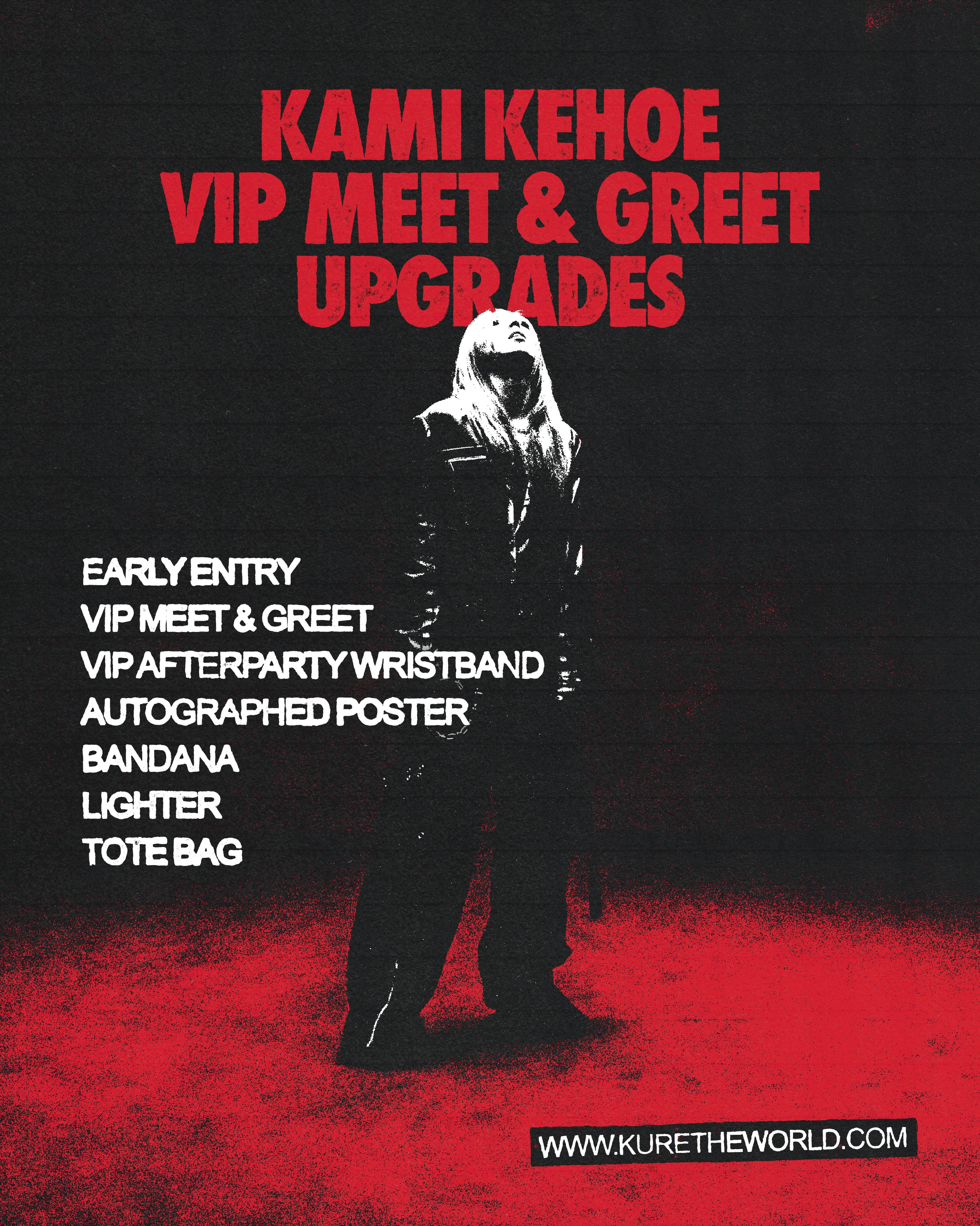 Kami Kehoe Kure The World VIP Meet & Greet